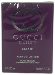 Gucci Guilty Elixir pour femme 3х20 ml (Парфюмерная вода)