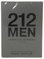 Carolina Herrera 212 men 3х20ml (Туалетная вода)