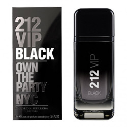 Carolina Herrera 212 VIP Black 100ml TESTER (Оригинал) Туалетная вода