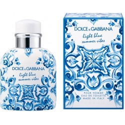 Dolce & Gabbana Light Blue Summer Vibes Pour Homme 125ml TESTER (Оригинал) Туалетная вода